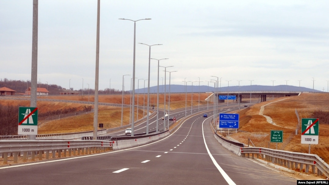 Deo postojećeg kosovskog autoputa