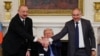 Ильхам Алиев, Дональд Трамп и Никол Пашинян
