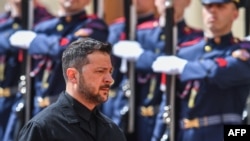 Ukrainian President Volodymyr Zelenskyy visits Prague for a two-day visit on May 5. The Czech Republic has been one of Kyiv's staunchest backers in its defense against Russia's all-out invasion. 