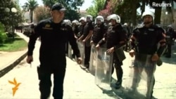 Police Clash With Antigay Protesters At Montenegro Pride Parade