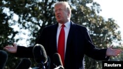 U.S. President Donald Trump said he believed the Iranian people are burdened by "rulers who serve themselves instead of serving the people."