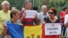 Protest la Parlament împotriva pachetului de legi fiscale şi de liberalizare a capitalului