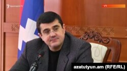 Бывший премьер-министр Нагорного Карабаха Араик Арутюнян (архив) 