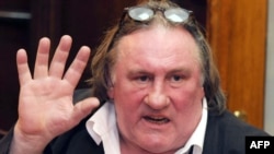 French actor Gerard Depardieu 