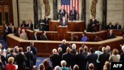 În septembrie 2014 la primirea președintelui Ucrainei în sesiunea comună a Congresului american