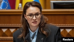 Ukrainanyň premýer-ministri Ýulia Swyrydenko