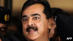 Pakistan's disqualified Prime Minister Yousuf Raza Gilani
