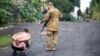 Украин жоокери орусиялык сепаратистти камакка алган учуру. Украина, Луганск. 18-август, 2014