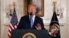 Trump announces withdrawal from Iran deal at the White House.
