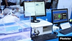 Armenia - Computers and other hi-tech equipment displayed at the annual Digitec exhibition in Yerevan, 5Oct2012.
