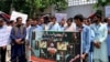 پاړه چینار کې د وژل شويو ښوونکو د قاتلينو د نيولو لپاره احتجاج شوی دی