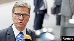 German Foreign Minister Guido Westerwelle