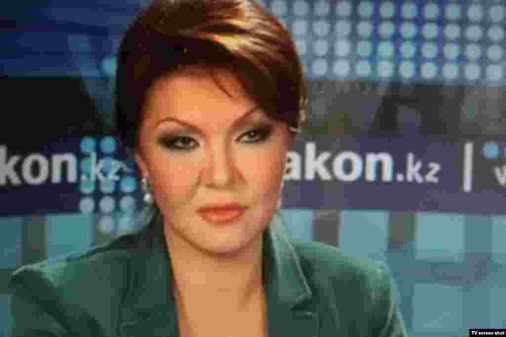 After the scandal known as "Rakhatgate," Darigha Nazarbaeva withdrew from Kazakhstan's political scene. She returned in 2012, when she was elected to parliament as a member of the ruling Nur Otan party led by her father, President Nursultan Nazarbaev. In the same time frame, Nazarbaeva told the media she had no contact with her former husband.