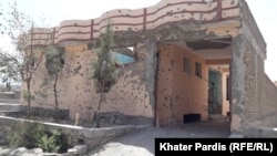 دغه کور چې د داعش کسان په‌کې اوسېدل د افغان ځواکونو عملیاتو او د جنګیالیو د نښتې پر مهال ویجاړ شو.
