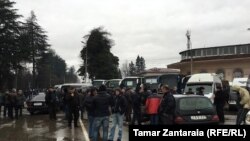 გაფიცვა ზუგდიდში