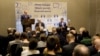 Міністар замежных спраў Беларусі Ўладзімер Макей выступае на форуме «Менскі дыялёг». Менск, 19 траўня 2017 году