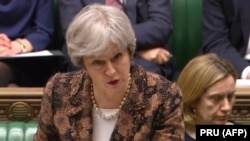 British Prime Minister Theresa May (file photo)