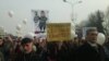 Протест против пресудата од две години затвор за новинарот Томислав Кежаровски.