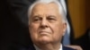 Leonid Kravchuk in Kyiv in 2017.