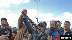 Demonstranți la Benghazi