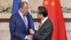 Китайн а, Оьрсийчоьнан а арахьарчу г1уллакхийн министрш Йи Ванг а, Лавров Сергей а. Охан15, 2014