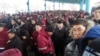 Забастовка рабочих «Озенмунайгаза» с требованием повысить оплату труда. Жанаозен, март 2010 года.