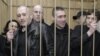 Нацболы в клетке. Таганский суд Москвы, 24 марта 2008