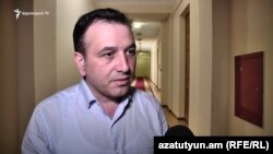 Член фракции «Мой шаг» Николай Багдасарян, Ереван, 12 июня 2019 г.