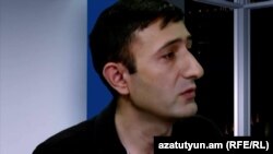 Տնտեսական մեկնաբան Բաբկեն Թունյանը «Ազատության» ստուդիայում, արխիվ: