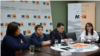 Правозащитники на пресс-конференции, Ереван, 18 февраля 2020 г.
