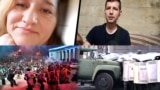 Фотоколлаж: Галина и Андрей Коломиец, протесты в Киеве во время Евромайдана