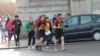 La Maratonul 7 aprilie...