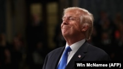 Președintele Donald Trump în Camera Reprezentanților la 30 ianuarie 2018