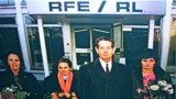 Familia regală în vizită la Europa Liberă la München