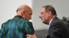 Hamid Karzai şi Javier Solana la München