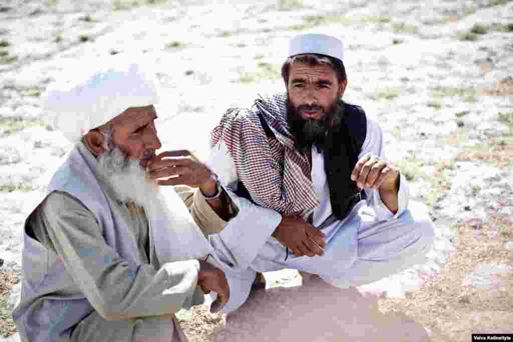 Mohammad Yusuf, a former soldier from Kunduz Province, has lived at the camp for several months. Kunduz has been the center of a major Taliban offensive.