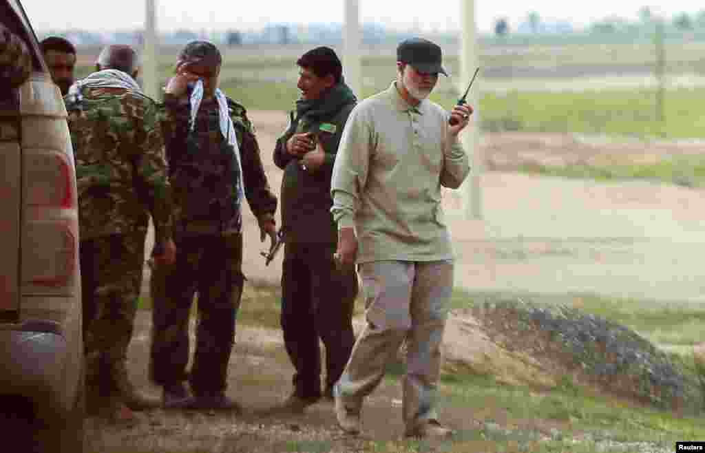 Despite being rivals in the Middle East, the United States and Iran shared a mutual enemy -- Islamic State militants. Soleimani commanded Iran-backed militias in Iraq near the front line in Salahuddin Province during a 2015 offensive against IS fighters.