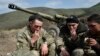 Военнослужащие Армии обороны Нагорного Карабаха на линии соприкосновения, 6 апрель 2016 г.