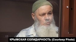 Servet Gaziyev (pictured in court in 2021) and Dzhemil Gafarov have serious medical conditions and their health has worsened dramatically.