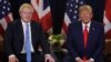 Premierul britanic Boris Johnson și președintle President Donald Trump la Adunarea Generală ONU, New York, 24 septembrie 2019