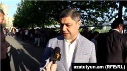 Директор СНБ Армении Артур Ванецян, Ереван, 8 мая 2019 г.