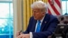 US President Donald Trump at the Oval Office in the White House (file photo)