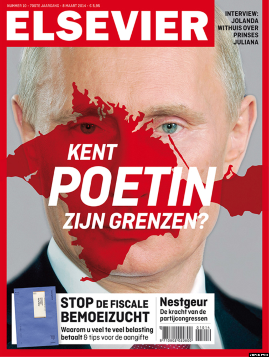 For Dutch weekly "Elsevier" the question is, "Does Putin Know His Limits?"