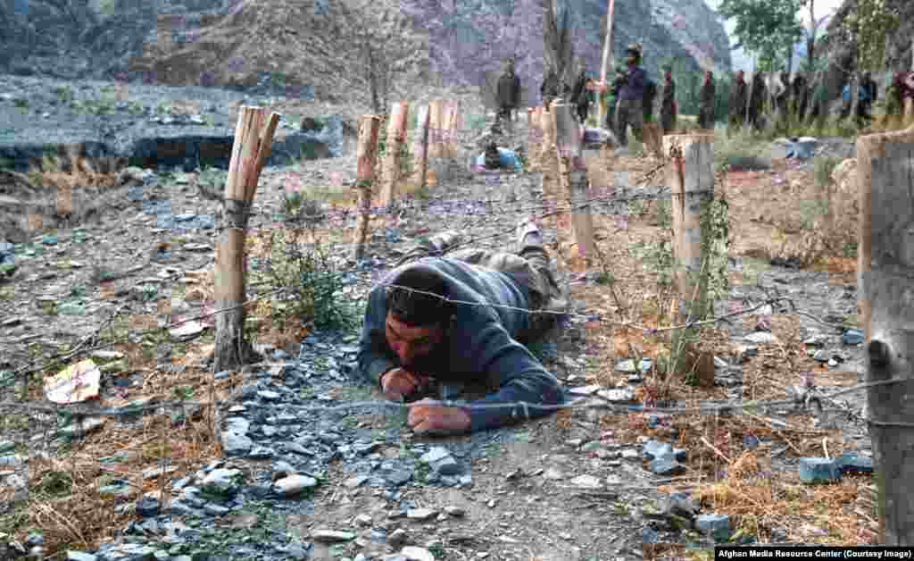 A training camp for jihadists fighting against the Soviet forces who invaded Afghanistan in 1979 Bin Laden used his inherited wealth to fund training camps in Pakistan, where foreign fighters could drill for combat and cross the border into Afghanistan to fight Soviet troops. The Saudi millionaire personally fought in the latter stages of the war, which ended in 1989 when the Soviet Union pulled out of Afghanistan. 