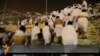 Faithful March To Arafat In Hajj