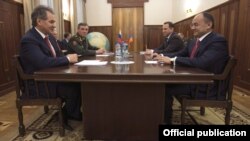 Հայաստանի և Ռուսաստանի պաշտպանության նախարարների հանդիպումը Մոսկվայում, արխիվ