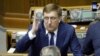 Народний депутат із фракції «Батьківщина» Владислав Бухарєв у залі засідань Верховної Ради України. Київ, 9 листопада 2017 року