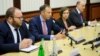 Френсіс Феннон (другий зліва) під час переговорів з керівництвом українського уряду в Києві, червень 2018 року 