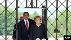Cancelarul Angela Merkel şi preşedintele Barack Obama