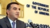 Министр труда и социальных вопросов Артем Асатрян 